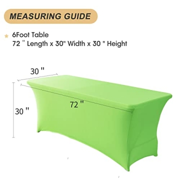 Mingyit Spandex Table Covers for Stylish Events and Weddings