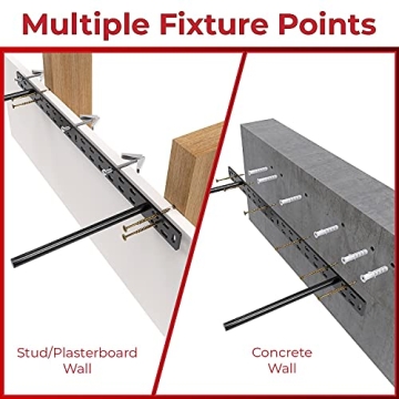 Hüngsmart Heavy Duty Floating Shelf Brackets for All Spaces