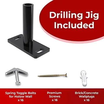 Hüngsmart Heavy Duty Floating Shelf Brackets for All Spaces