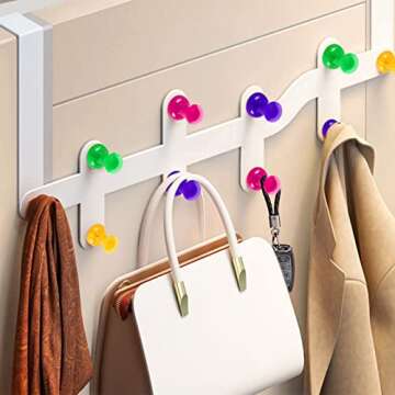 40 Count 1.8 Inch Jumbo Push Pins for Cork Board, Giant Colored Push Pins Large Thumb Tacks for Bulletin Boards Wall Map Painting Craft Projects