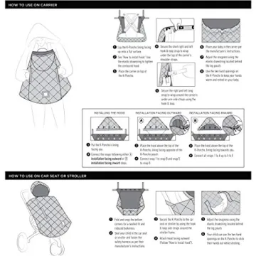 Warm 7AM Enfant Baby Carrier Cover with Plush Lining