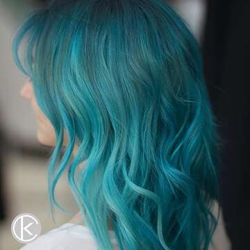 Keracolor Clenditioner TEAL Hair Dye - Semi Permanent Hair Color Depositing Conditioner, Cruelty-free, 12 Fl. Oz.