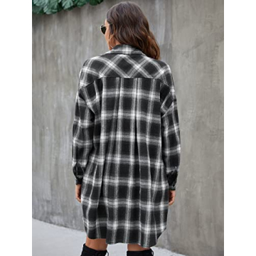 Stylish Blooming Jelly Women's Flannel Shirt - Perfect Fit