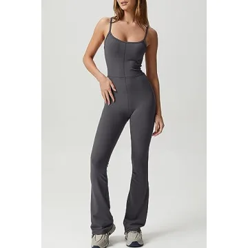 Stylish QINSEN Black Jumpsuit for Comfort and Versatility