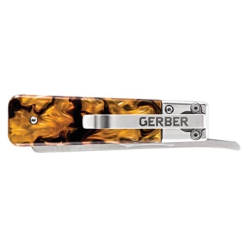 Gerber Jukebox EDC Pocket Knife with Straight Edge Blade