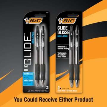 BIC Velocity Bold Retractable Pen - Vivid Writing Tool