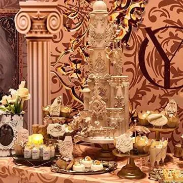 Elegant Gold Cake Stand Set for All Occasions