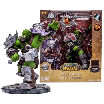 McFarlane Toys World of Warcraft Orc Warrior Shaman 1:12 Scale Action Figure