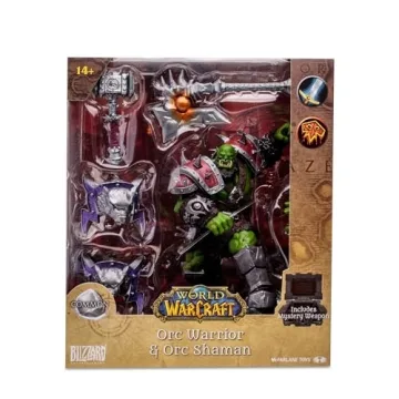 McFarlane World of Warcraft Orc Warrior Shaman Action Figure