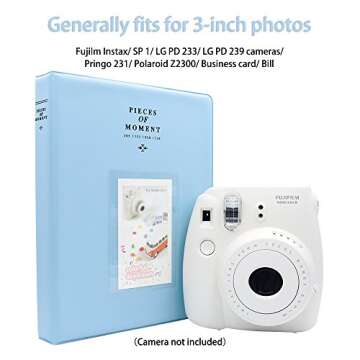 Ablus Mini Photo Album for Fujifilm & Polaroid Films in Blue