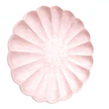 Meri Meri Compostable Party Plates, Pack of 8 Eco Friendly Plates for Parties and Occasions, Single Use, Compostable/Disposable