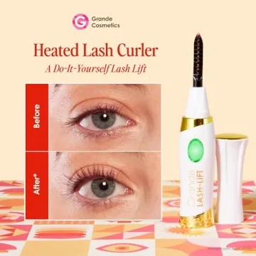 Grande Cosmetics Heated Lash Curler for Perfect Curls