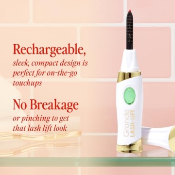 Grande Cosmetics Heated Lash Curler for Perfect Curls