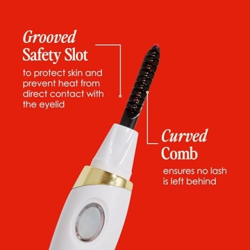 Grande Cosmetics Heated Lash Curler for Perfect Curls
