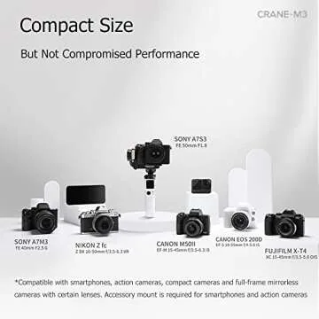 Zhi Yun Crane M3 Combo 3-Axis Gimbal for Cameras and Smartphones