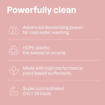 ATTITUDE Baby Laundry Detergent - EWG Verified & Eco-Friendly