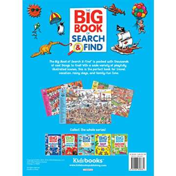 The Big Book of Search & Find-Packed with Hilarious Scenes and Amusing Objects to Find, a Fun Way to...