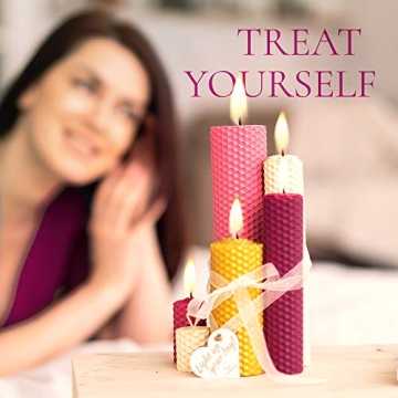 Beeswax Candle Making Kit for Family Crafting Fun