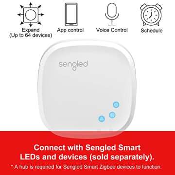 Sengled Smart Hub - Control up to 64 Smart Lights & Accessories