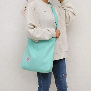 Covelin Women's Retro Canvas Shoulder Bag - Spacious & Stylish