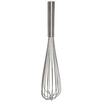 Crestware FW16 16" Stainless Steel French Rigid Wire Whip