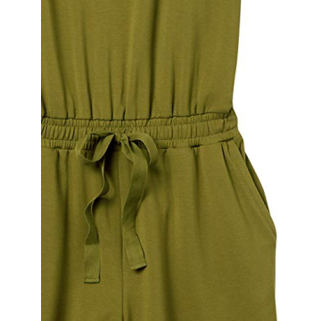 Daily Ritual Women's Supersoft Terry Relaxed-Fit Sleeveless Scoopneck Jumpsuit