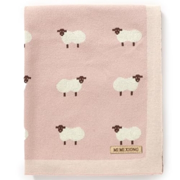 Mimixiong 100% Cotton Baby Blanket - Soft and Stylish