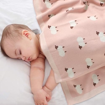 Mimixiong 100% Cotton Baby Blanket - Soft and Stylish