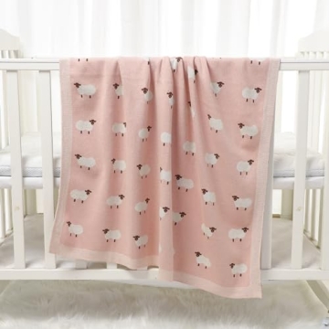 Mimixiong 100% Cotton Baby Blanket - Soft and Stylish