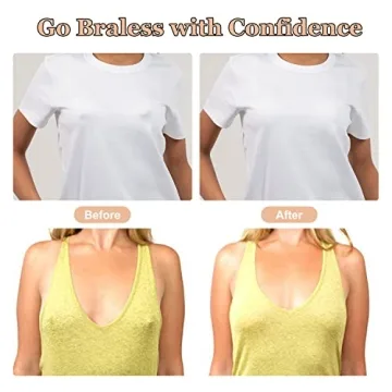 Nunibum Nipple Covers - 6 Pairs Reusable Silicone Pasties