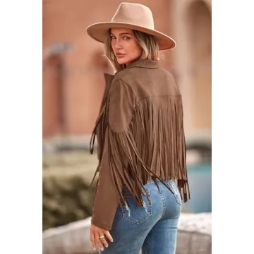 Stylish PRETTYGARDEN Faux Suede Jacket for Ladies