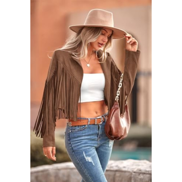 Stylish PRETTYGARDEN Faux Suede Jacket for Ladies
