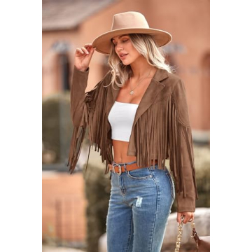 Stylish PRETTYGARDEN Faux Suede Jacket for Ladies