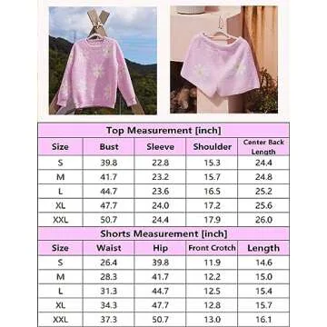 Ekouaer Fuzzy Fleece Pajamas 2 Piece Warm Soft Lounge Set Long Sleeve Sweater Top and Shorts Loungewear Outfits Sweatsuits White XXL