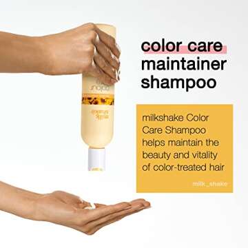 milk_shake Color Care Shampoo for Color Treated Hair – Hydrating and Protecting Color Maintainer S...