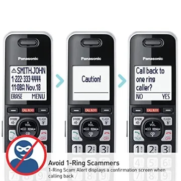 Panasonic Advanced Call Blocking 5 Handset Cordless Phone