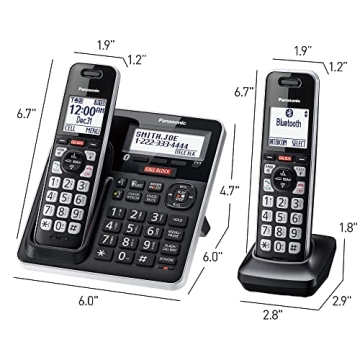 Panasonic Advanced Call Blocking 5 Handset Cordless Phone