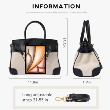 Larsweryar Women's Top Handle Bag Stylish & Affordable Handbag