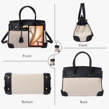 Larsweryar Women's Top Handle Bag Stylish & Affordable Handbag