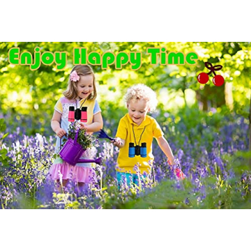 Scotamalone Kids Binoculars Durable 4x Zoom for Ages 3-12