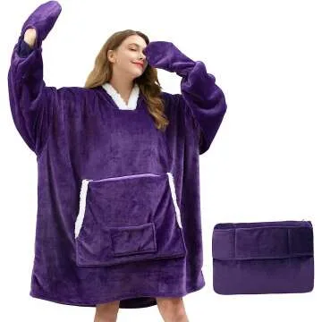 Wearable Blanket Hoodie for Ultimate Comfort