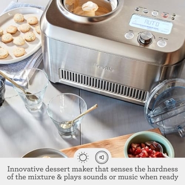 Breville Smart Scoop Ice Cream Maker with 12 Settings