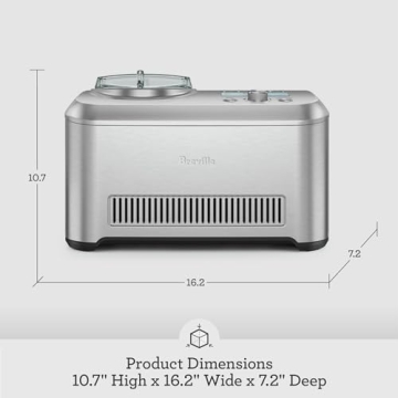 Breville Smart Scoop Ice Cream Maker with 12 Settings