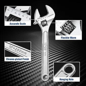 WORKPRO Adjustable Wrench Set - Durable and Versatile Tools