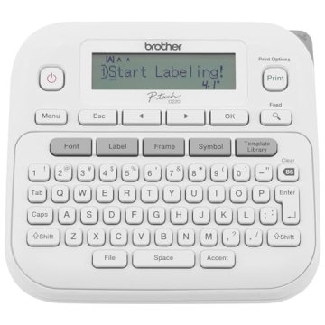 Brother P-Touch PTD220 Label Maker | Easy Custom Labels