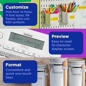 Brother P-Touch PTD220 Label Maker | Easy Custom Labels