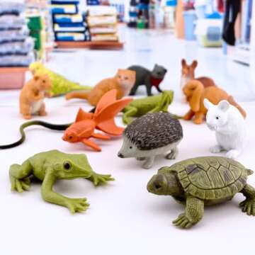 Safari Ltd. Pets TOOB - 12 Figurines of Household Pets - Educational Toy Figures for Boys, Girls and...