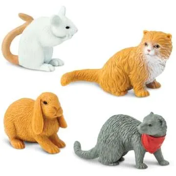 Safari Ltd. Pets TOOB - 12 Figurines of Household Pets - Educational Toy Figures for Boys, Girls and Kids Ages 3+