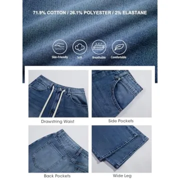 Versatile PLNOTME Baggy Wide Leg Jeans for Women