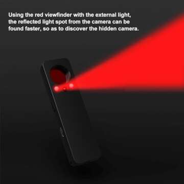 ISPEUIAL Hidden Camera Detector for Travel & Security